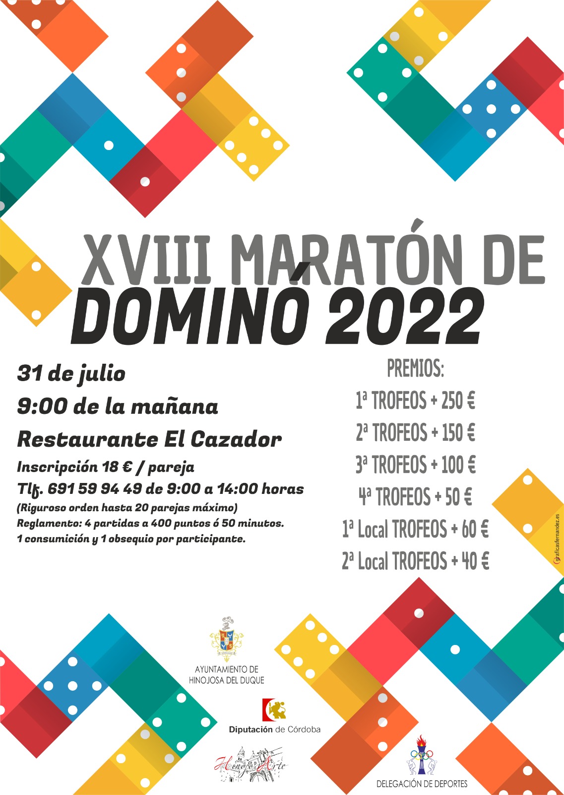 MARATÓN DOMINÓ JULIO 2022