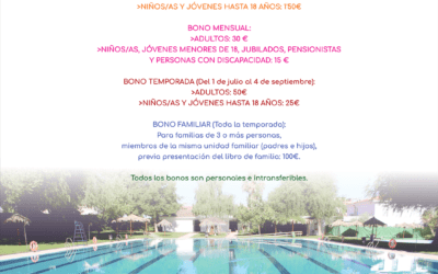 PISCINA MUNICIPAL VERANO 2022 HINOJOSA DEL DUQUE