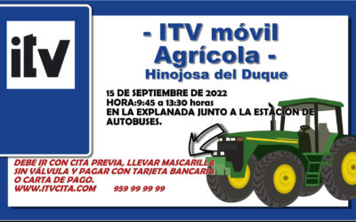 ITV AGRÍCOLA EN HINOJOSA DEL DUQUE