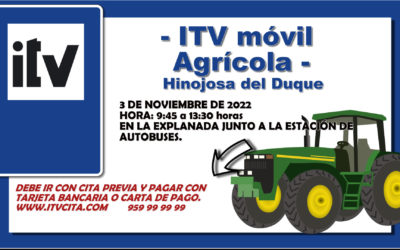 ITV AGRÍCOLA EN HINOJOSA DEL DUQUE