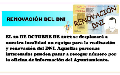 RENOVACIÓN DEL DNI