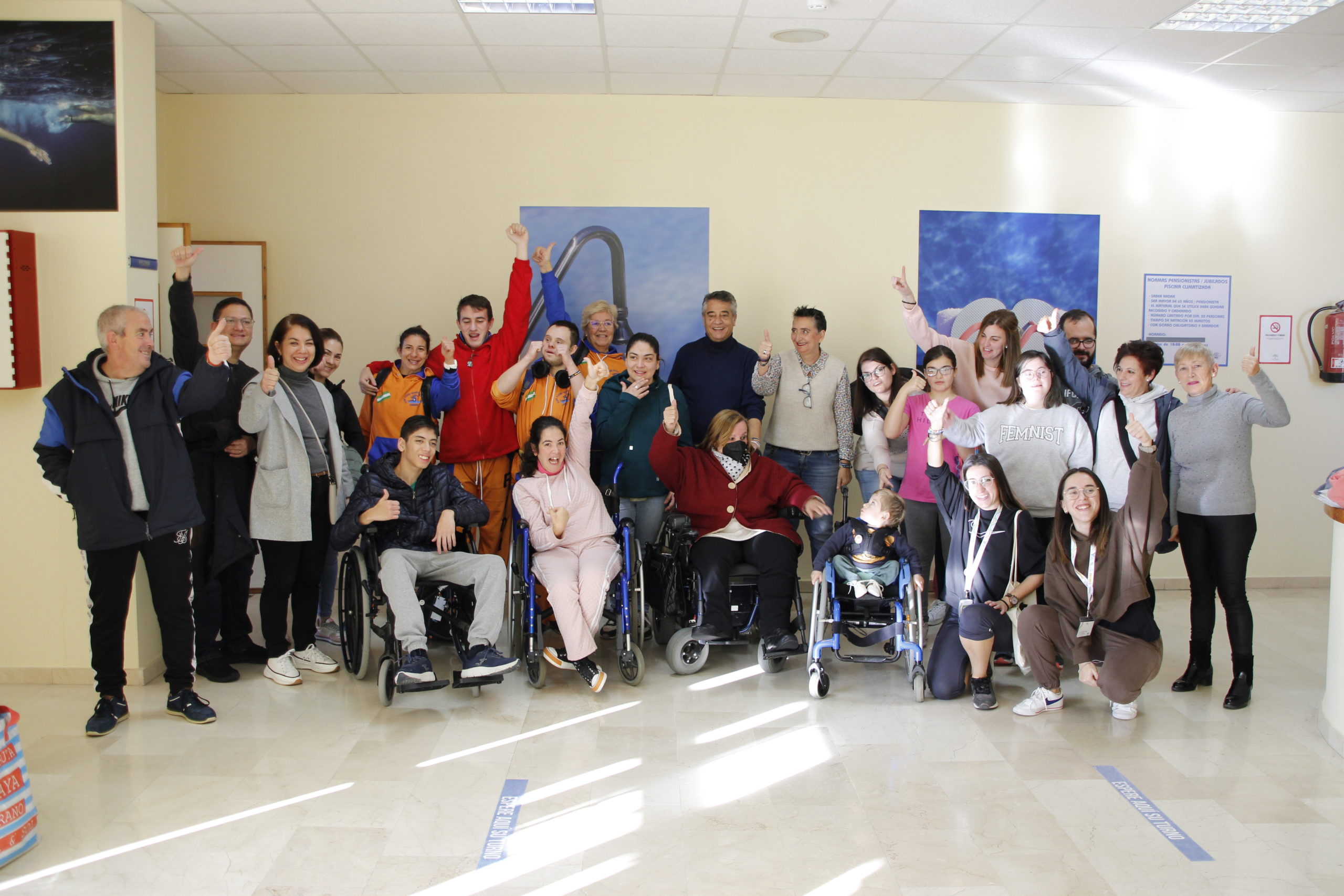 Actividades acuáticas dirigidas a personas con discapacidad 2022