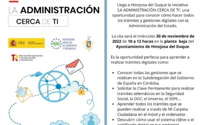 LA ADMINISTRACIÓN CERCA DE TI. TRÁMITES Y GESTIONES DIGITALES