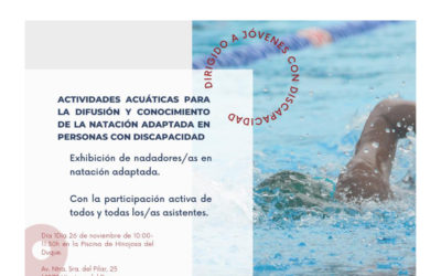 Córdoba Inclusiva COCEMFE pone en marcha su Segunda Campaña de CONCIENCIACIÓN del Deporte Adaptado en la piscina cubierta de Hinojosa del Duque