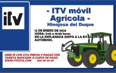 ITV AGRÍCOLA EN HINOJOSA DEL DUQUE