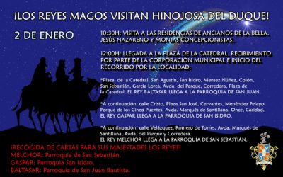 ¡LOS REYES MAGOS VISITAN HINOJOSA DEL DUQUE!