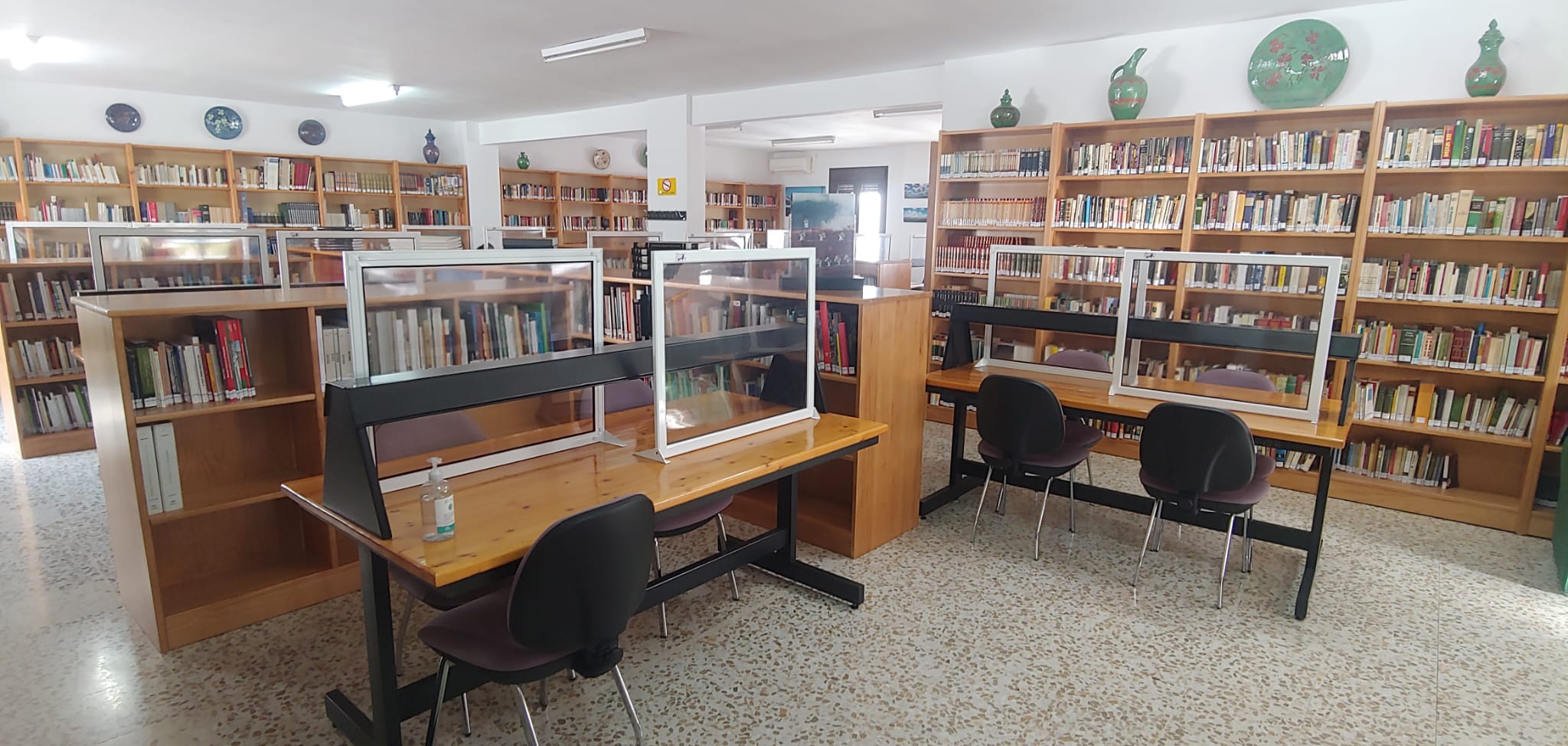 biblioteca municipal interior