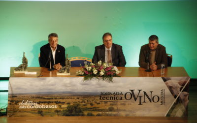 El Auditorio Municipal de Hinojosa del Duque ha acogido hoy la V Jornada Técnica del Ovino del Grupo Dehesas Cordobesas.