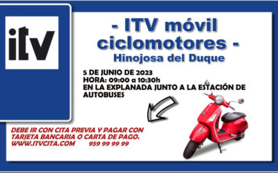 ITV móvil Ciclomotores (Hinojosa del Duque)