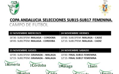 Hinojosa del Duque acoge la Copa de Andalucía de Selecciones sub 15 y sub 17 Femenina