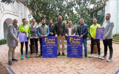 Presentación de la 3ª Media Maratón Camino Mozárabe – Ciudad de Hinojosa del Duque en la Diputación de Córdoba