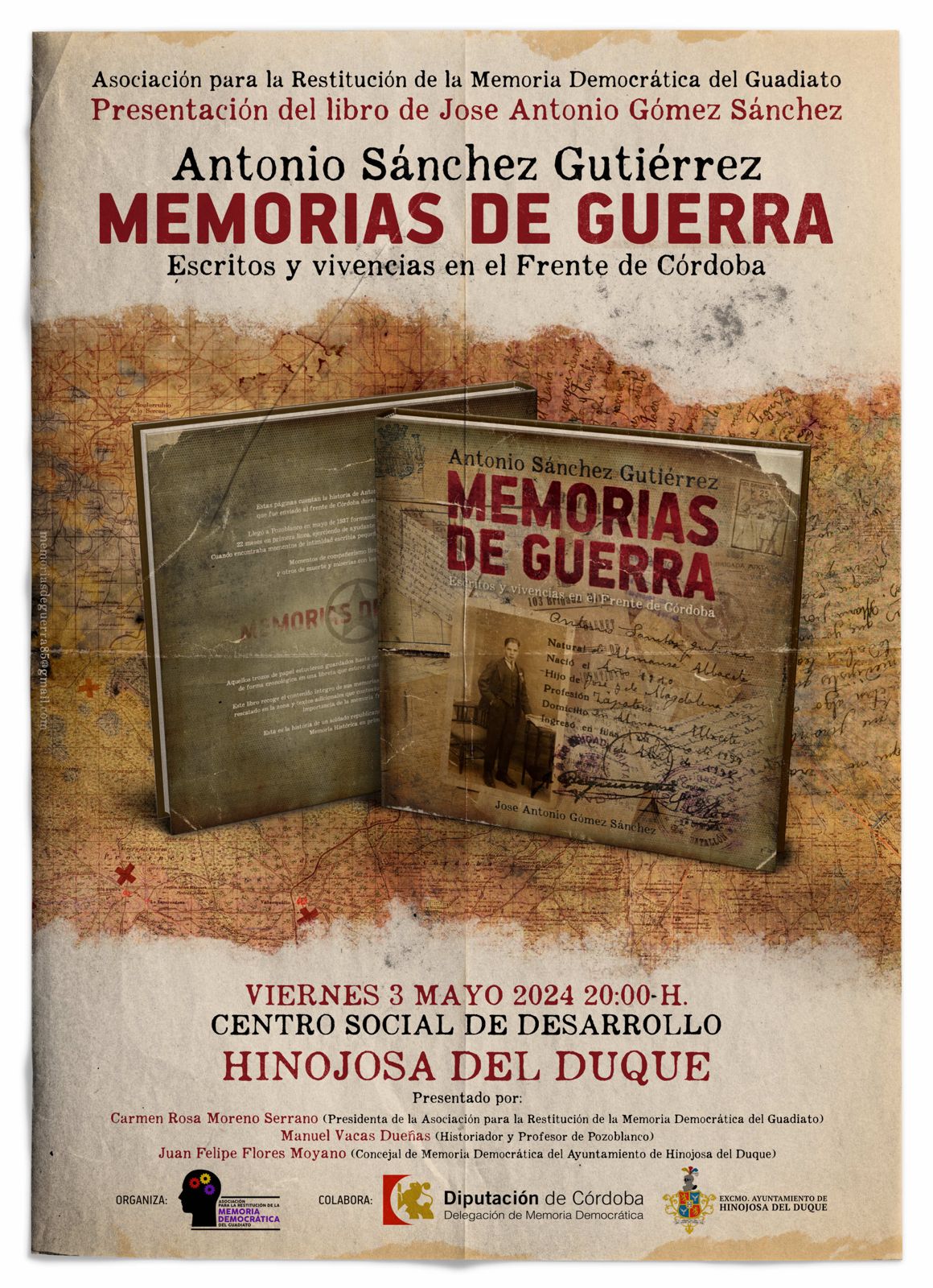 PRESENTACIÓN LIBRO MEMORIAS DE GUERRA