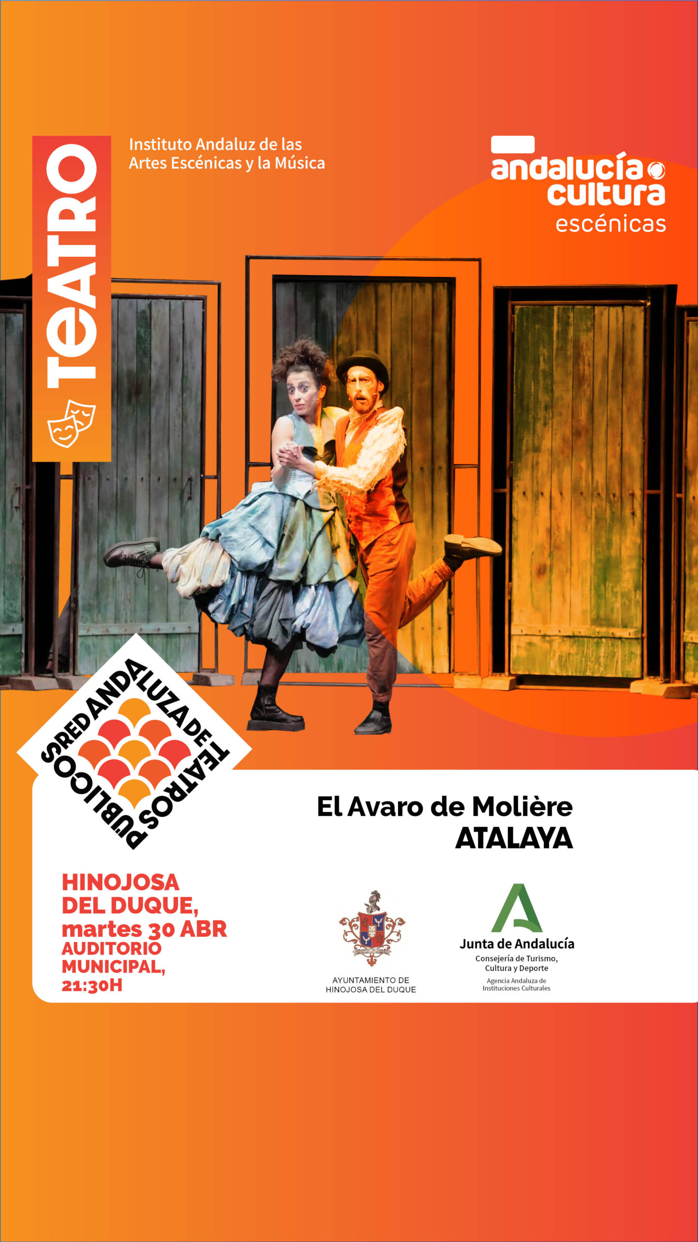cartel Avaro de Molière vertical(1) 2024