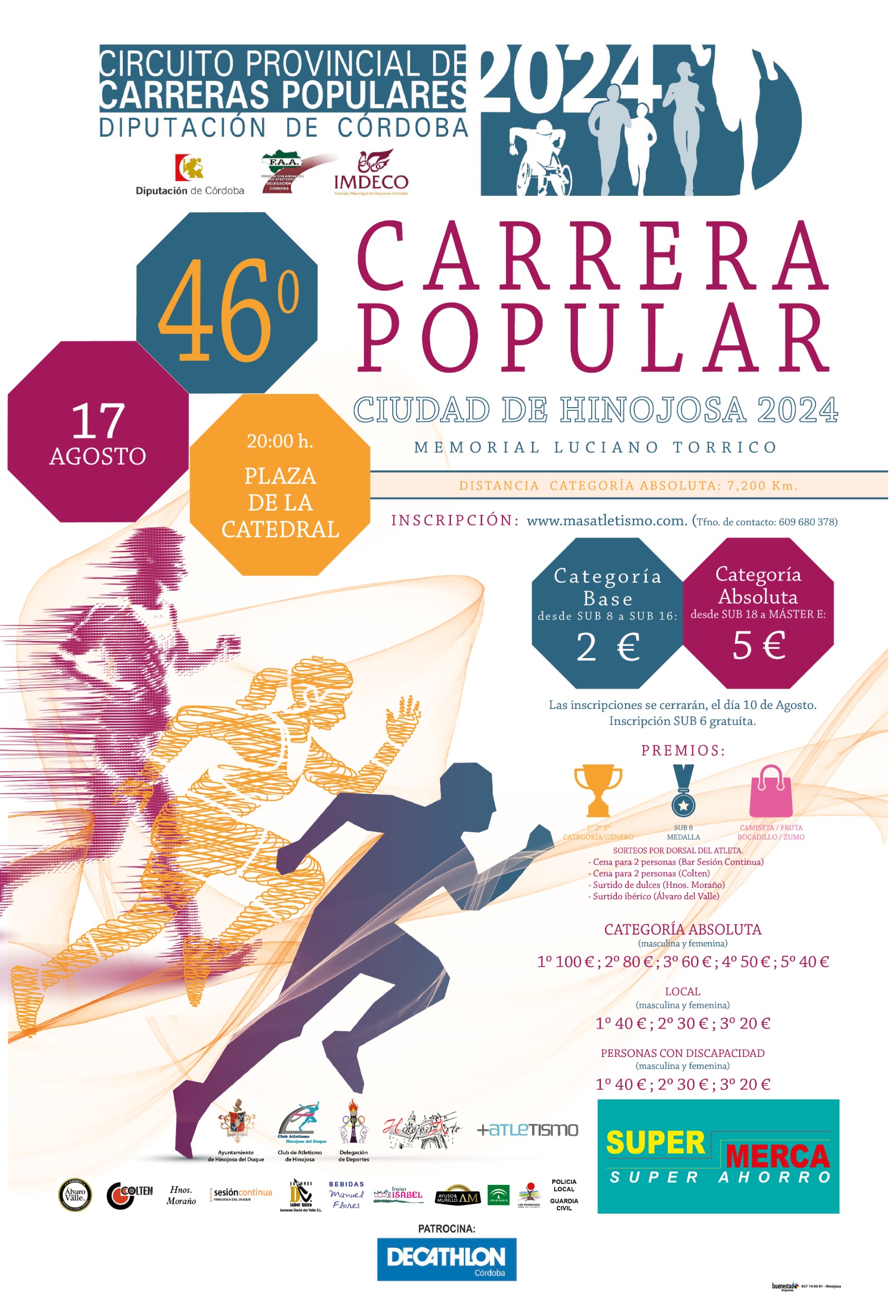 CARTEL CARRERA POPULAR 2024
