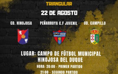 TROFEO TRIANGULAR FÚTBOL, FERIA DE HINOJOSA