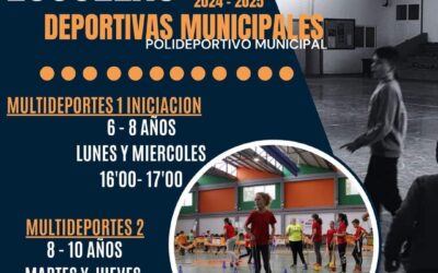 ESCUELAS DEPORTIVAS MUNICIPALES 2024- 2025