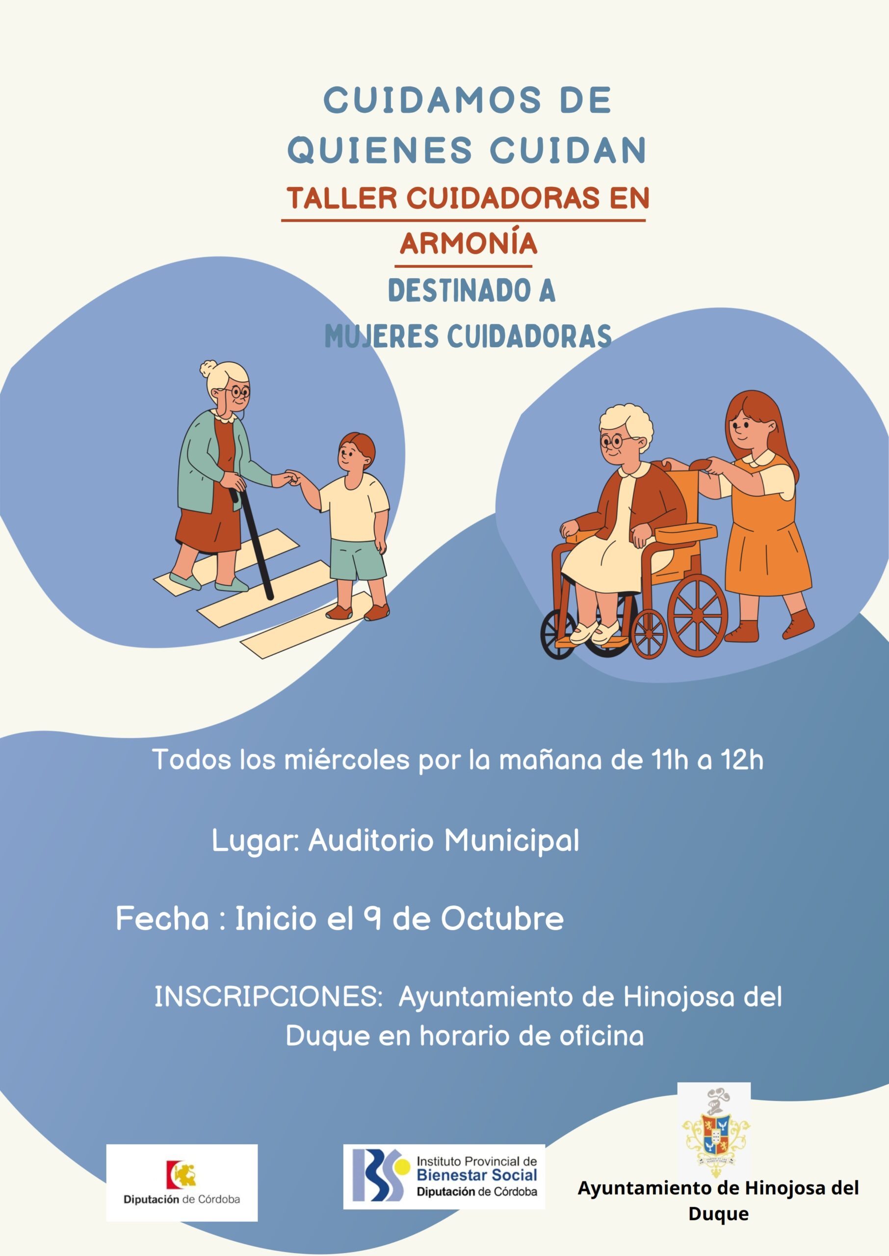 CARTEL TALLER CUIDADORAS OCTUBRE 2024