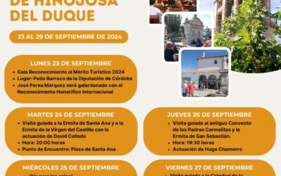 ¡SEMANA DEL TURISMO EN HINOJOSA DEL DUQUE!