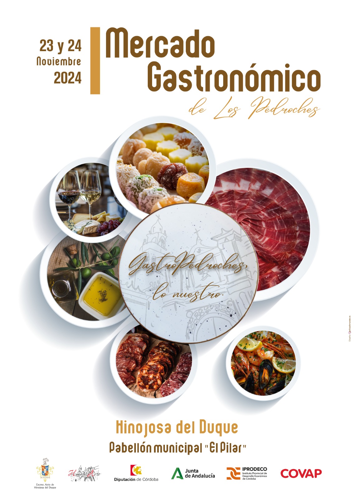 CARTEL I MERCADO GASTRONOMICO DE LOS PEDROCHES