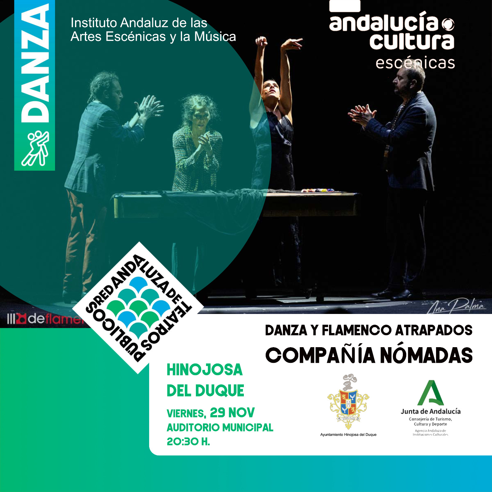 CARTEL DANZA Y FLAMENCO ATRAPADOS 2024