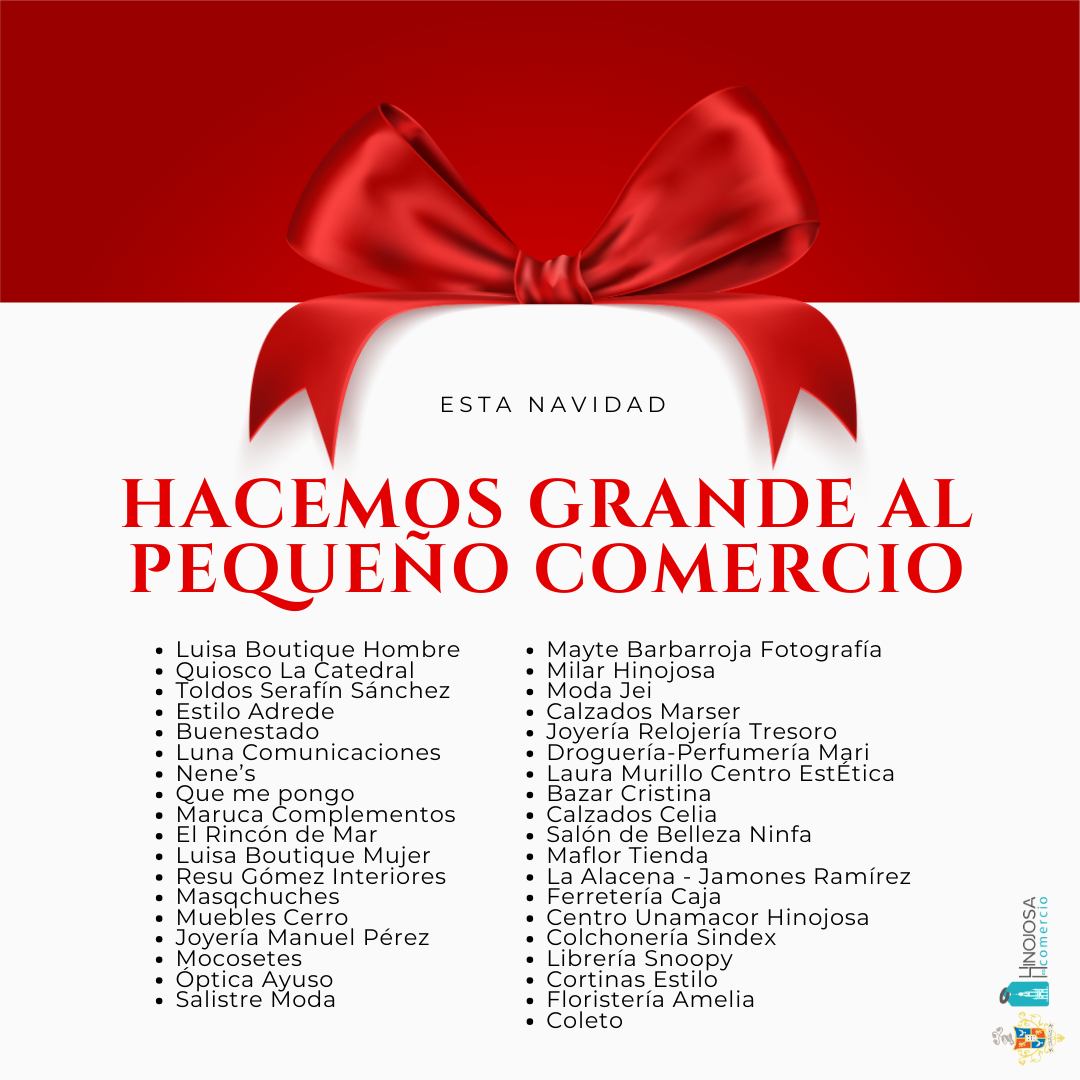 CARTEL EMPRESAS PARTICIPANTES CAMPAÑA NAVIDAD 2024