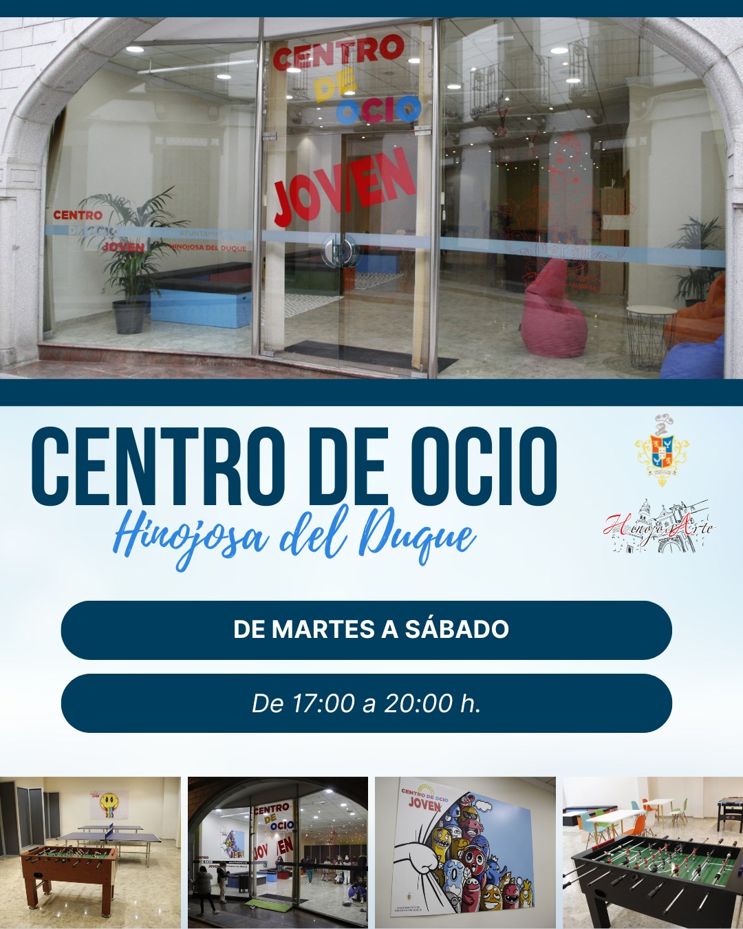 CENTRO DE OCIO HORARIOS
