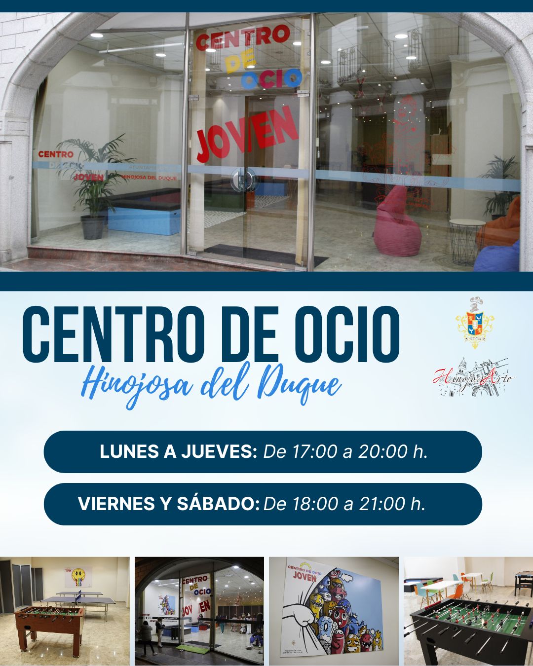 CENTRO DE OCIO HORARIOS