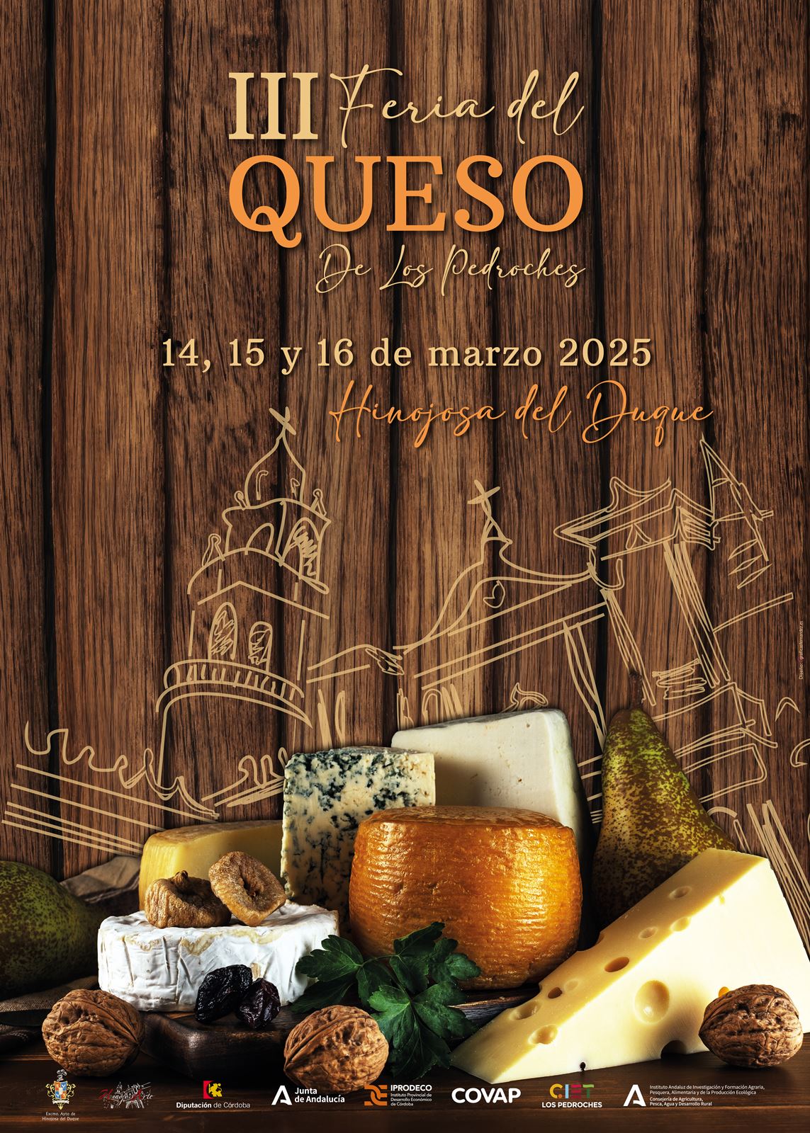 CARTEL III FERIA DEL QUESO DE LOS PEDROCHES 2025