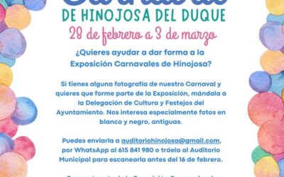 ¡LLEGA EL CARNAVAL DE HINOJOSA DEL DUQUE!