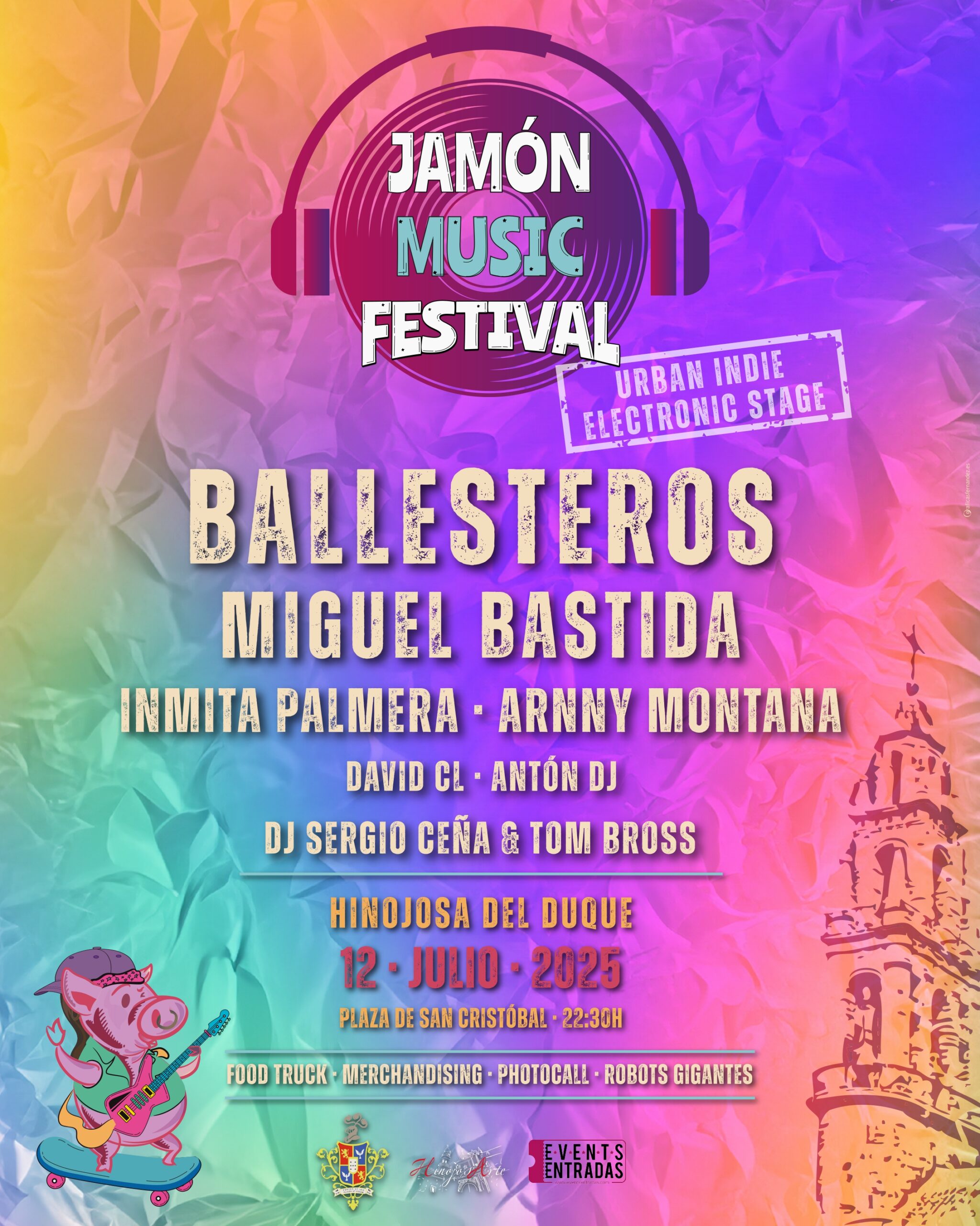 CARTEL JAMÓN MUSIC FESTIVAL CARTEL JAMÓN MUSIC FESTIVAL
