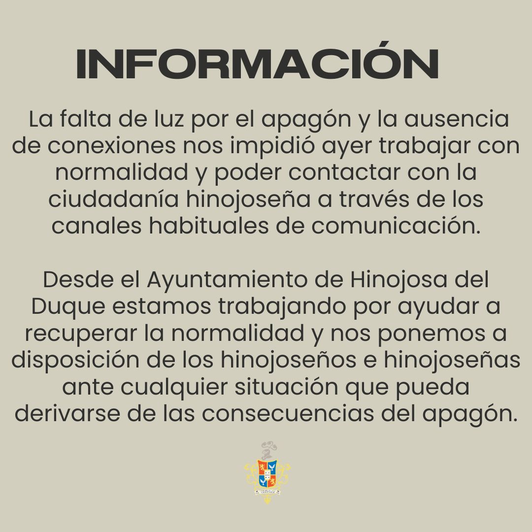 NOTA INFORMATIVA