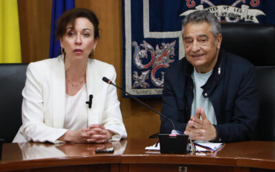 Visita de la secretaria general de Administración Local, María Luisa Ceballos.