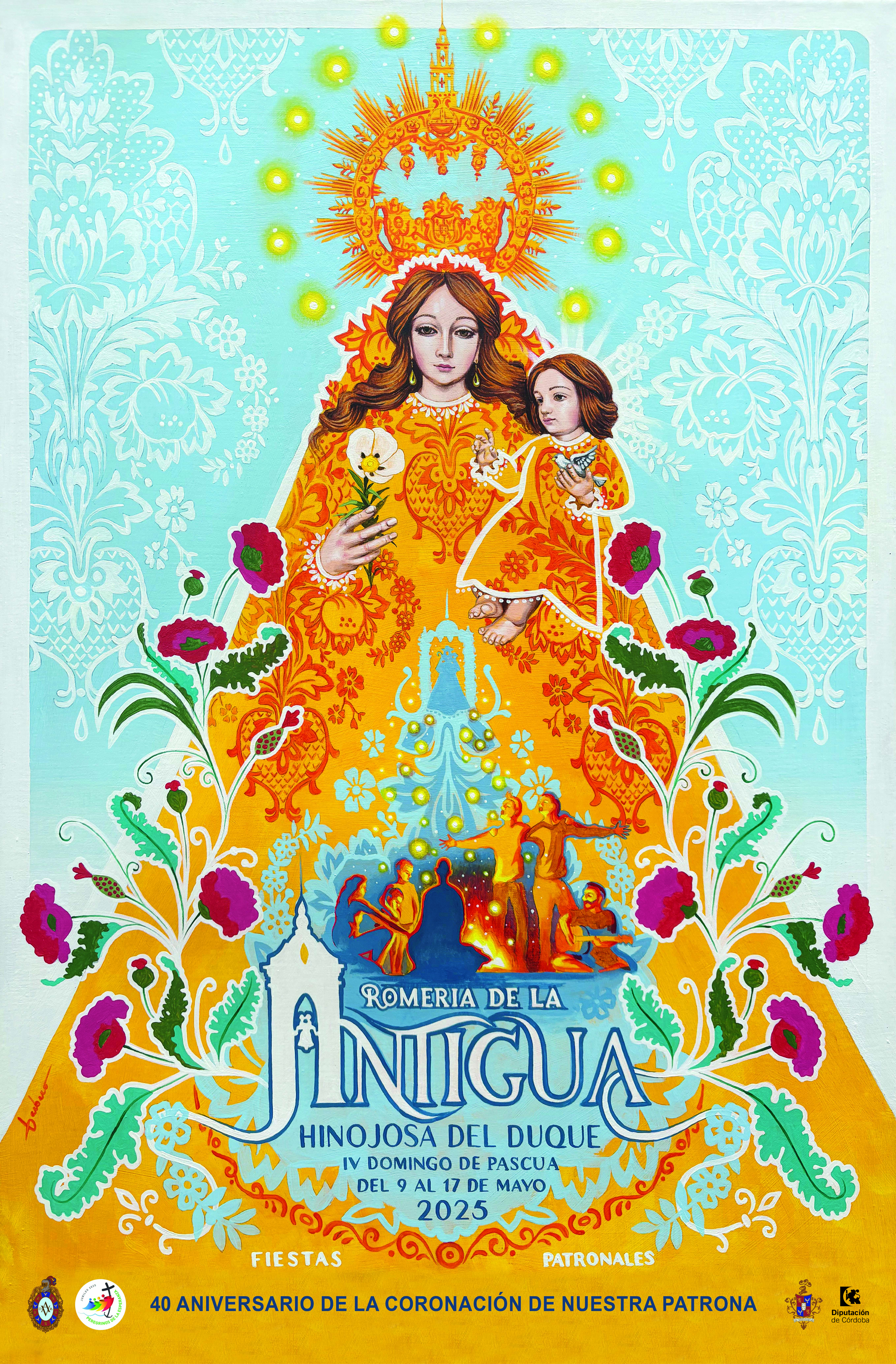 Cartel Virgen de la Antigua 2025 Cartel Virgen de la Antigua 2025