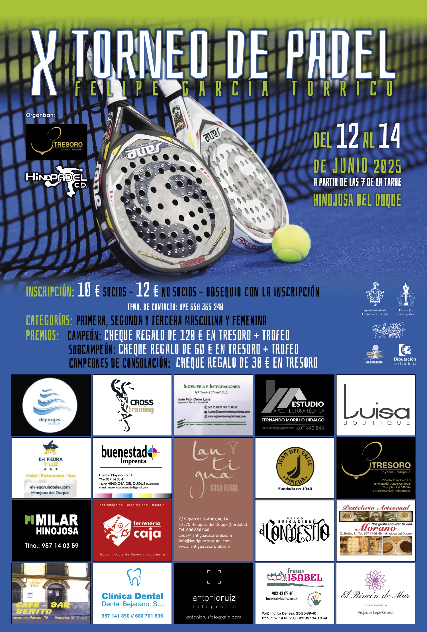 X TORNEO DE PADEL